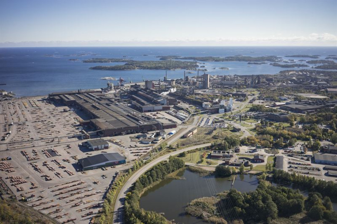 Archivbild des Hüttenwerks Oxelösund von SSAB - Photo: SSAB / Janne Höglund