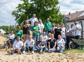 Rund 20 Mitarbeitende von NORDWEST haben sich im Rahmen des Help Days tatkräftig bei der help and hope Stiftung in Dortmund engagiert.