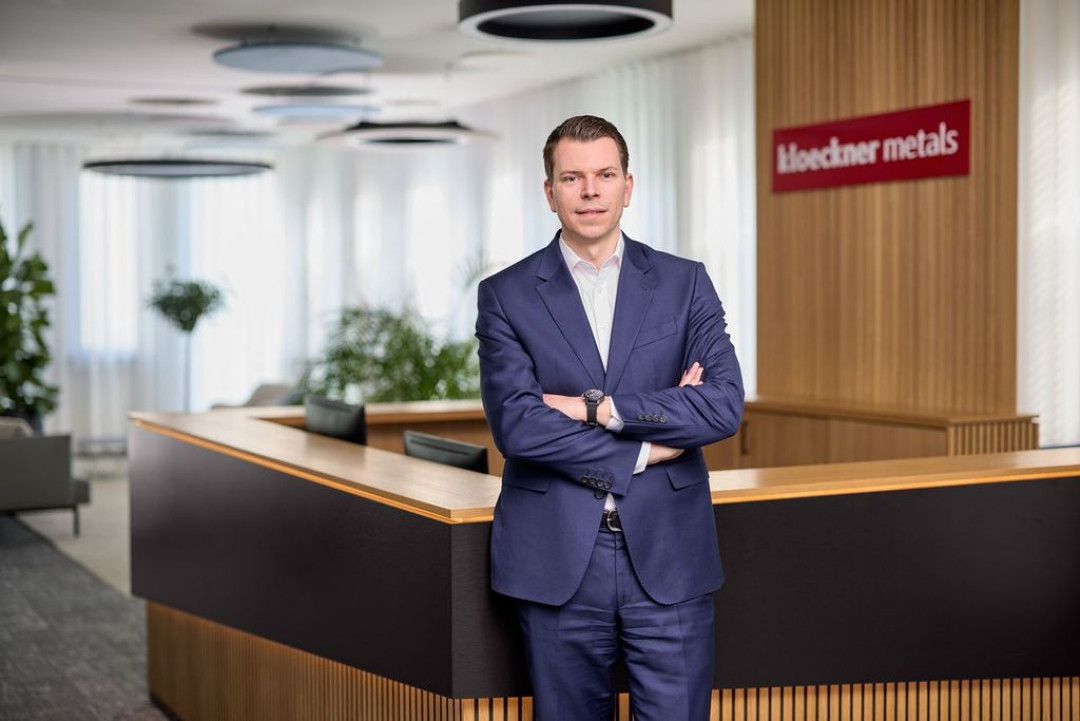 Felix Schmitz CEO von Kloeckner Metals Germany - Photo: Kloeckner Metals Germany GmbH