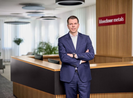 Felix Schmitz CEO von Kloeckner Metals Germany