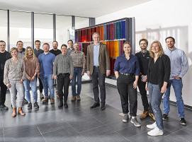 Das Team der FGF - Forschungsgemeinschaft Feuerfest e.V. Zweite von rechts: Dr. Kerstin Hauke