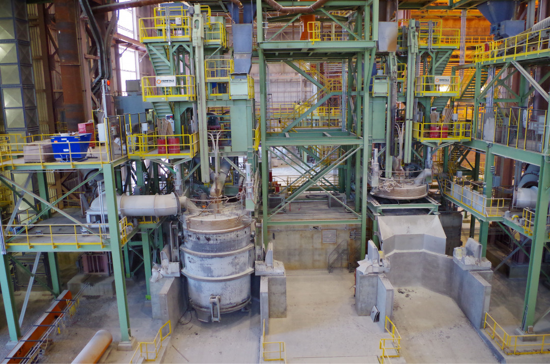 Primetals Technologies wird die Pfannenbehandlungsanlage von Outokumpu Stainless USA zu einem  180-Tonnen-Twin-Pfannenofen umrüsten. - Photo: Primetals