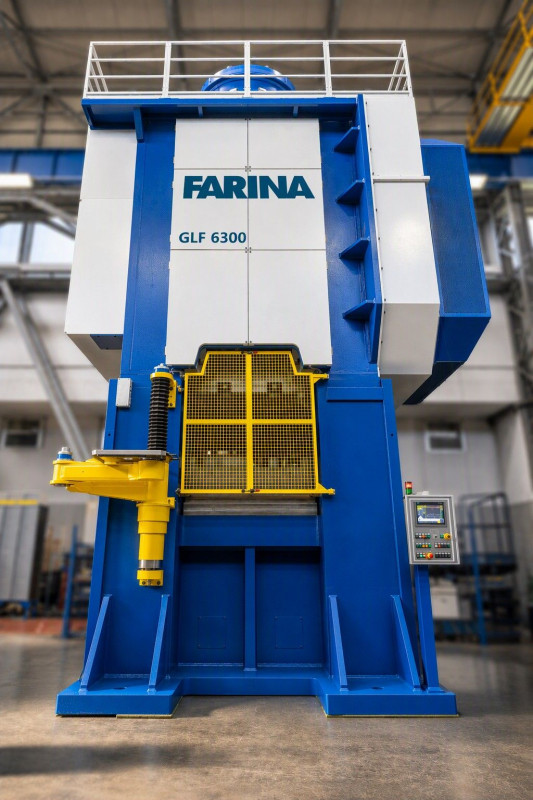 Andritz Farina liefert eine Presse vom Typ GLF 6300 an den indischen Schmiedehersteller Happy Forgings - Photo: Andritz