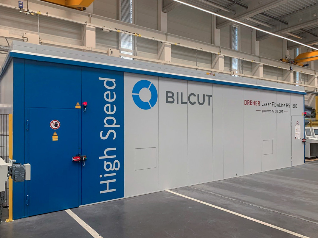 Bild: Die erste vollständige BILCUT-Anlage wird bei den DREHER Automation Days am 23. und 24. September 2026 in Sulz am Neckar erstmals im laufenden Betrieb präsentiert. - Bild: EMW Stahl Service Center