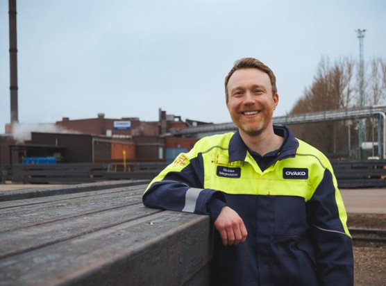 Nicklas Magnusson, Leiter Sustainability & Safety bei Ovako