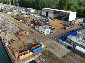 Neuer Standort der Gerhard Lang Recycling GmbH in der Nordbeckenstraße in Karlsruhe